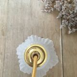 Pair of tulip walking lamps