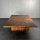 Low Japandi bamboo wabi sabi coffee table by Axel Vervoordt, Belgium 1980s