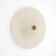 Stilnovo Textured Glass Flush Mount Ceiling Lamp, Italy 1950s