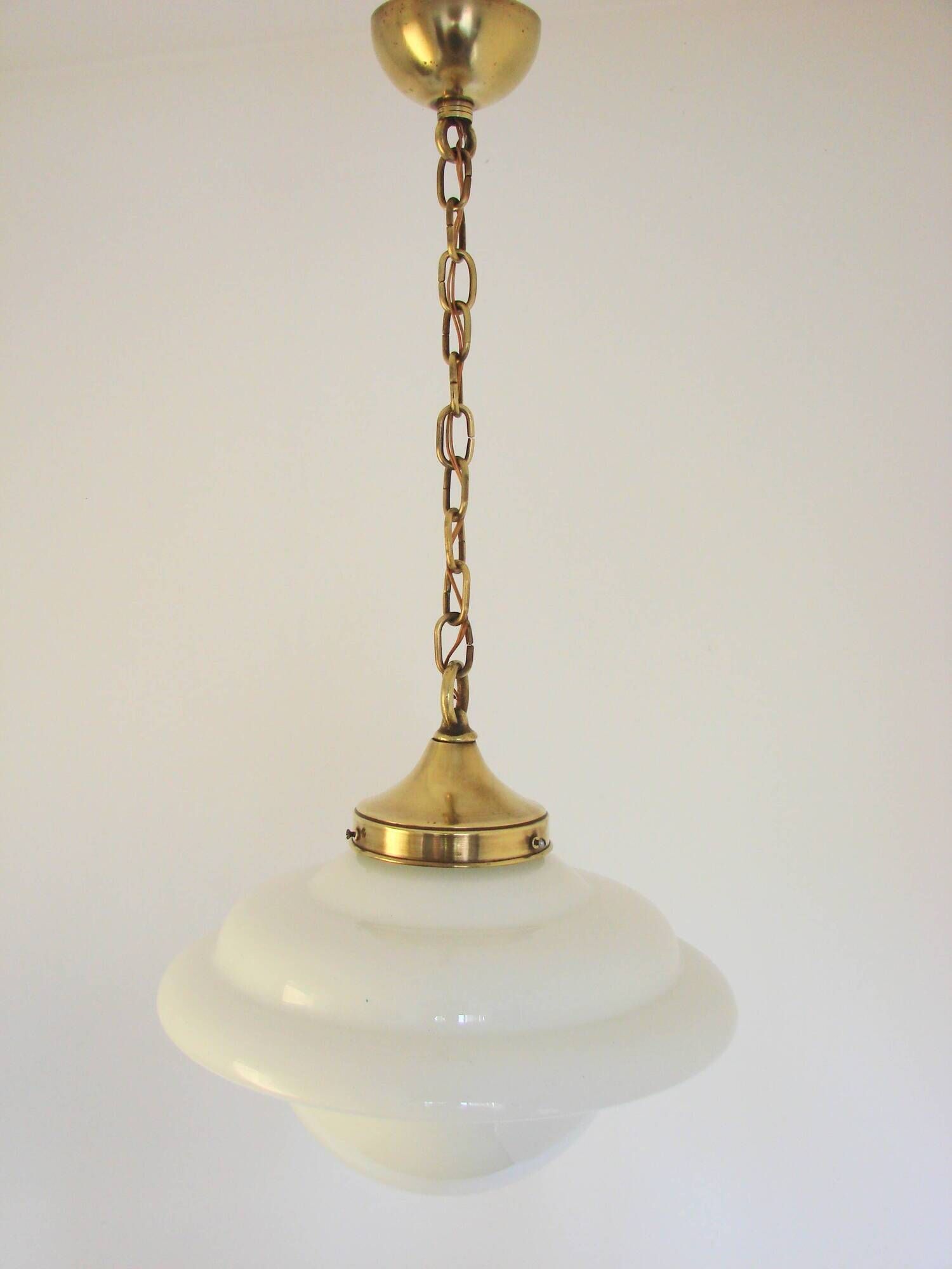 Modern Mid-Century pendant light, 1940s