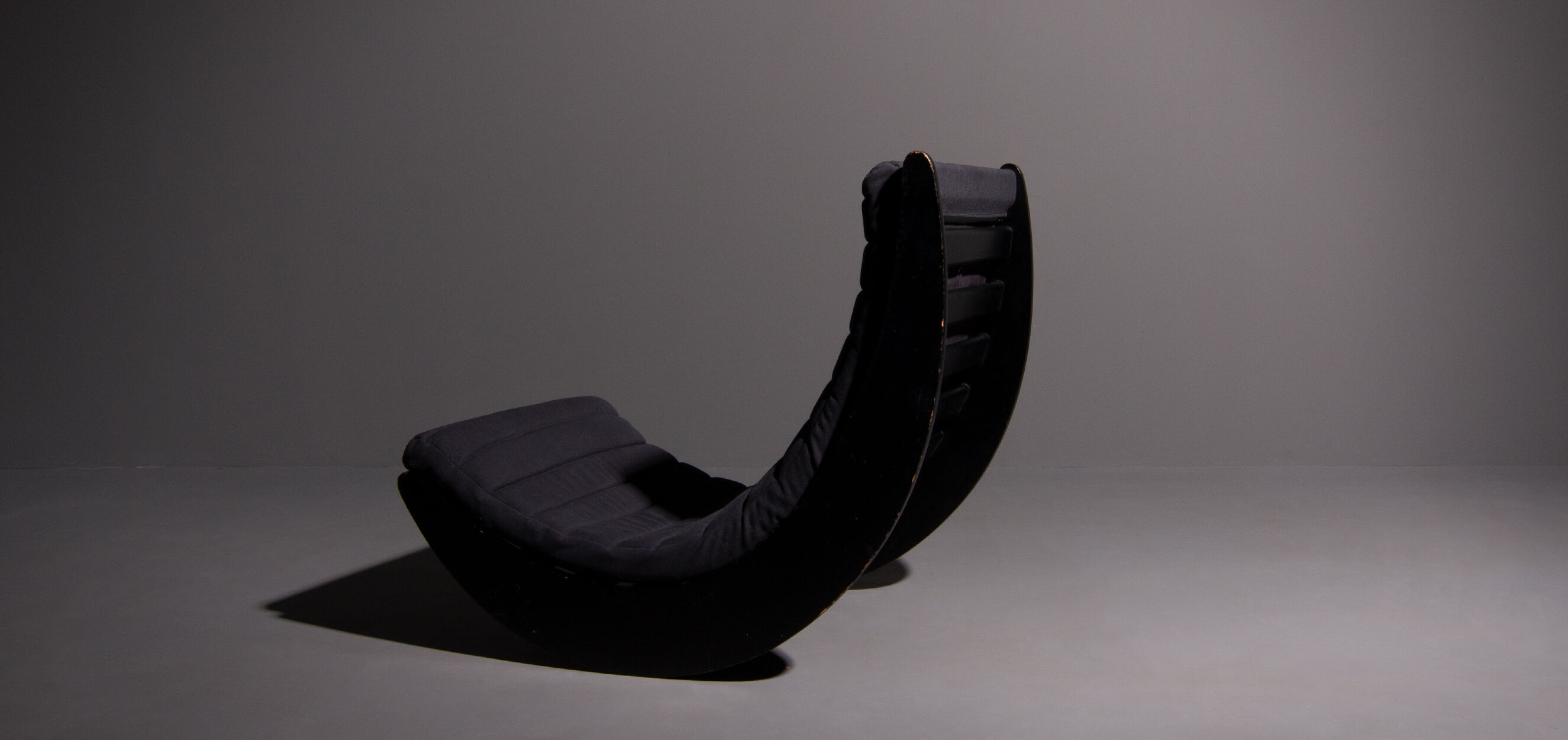 Verner Panton rocking chair produced by Rosenthal