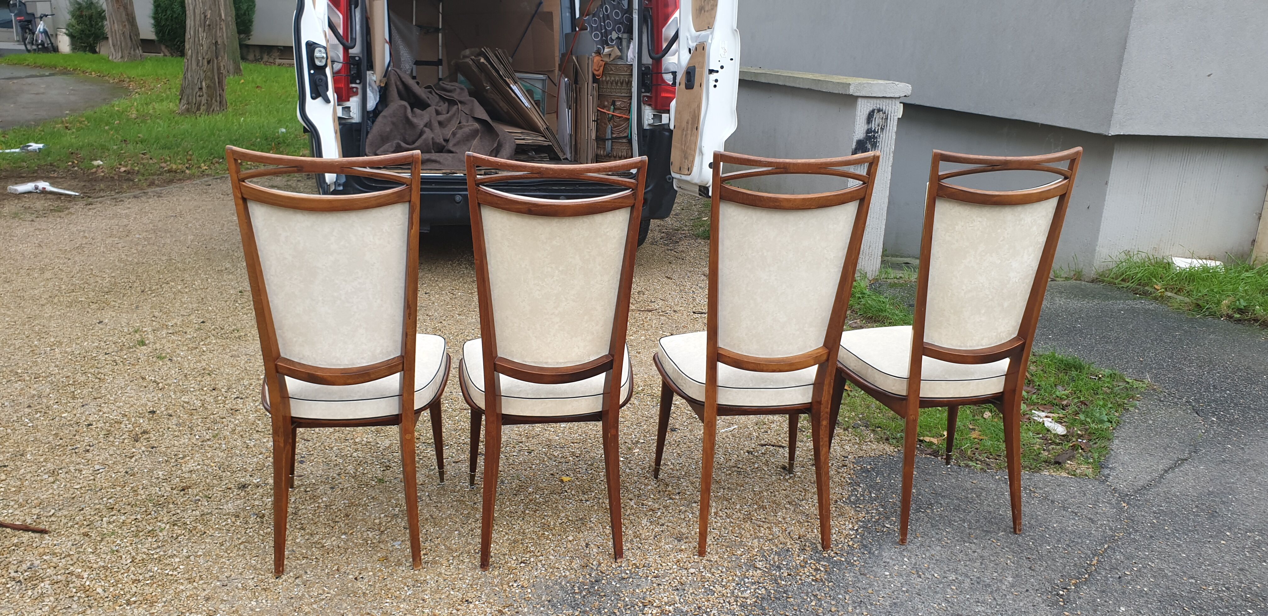 4 chairs from the 50s