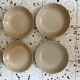 6 deep plates in stoneware