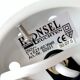 Vintage Honsel globe lamp in frosted glass, moon effect