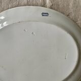 Large oval ironstone dish, Keeling earthenware, “Victoria” model