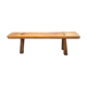 Banc brutaliste années 60