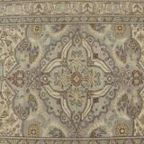 Geometric Anatolian Green Rug sku 1174