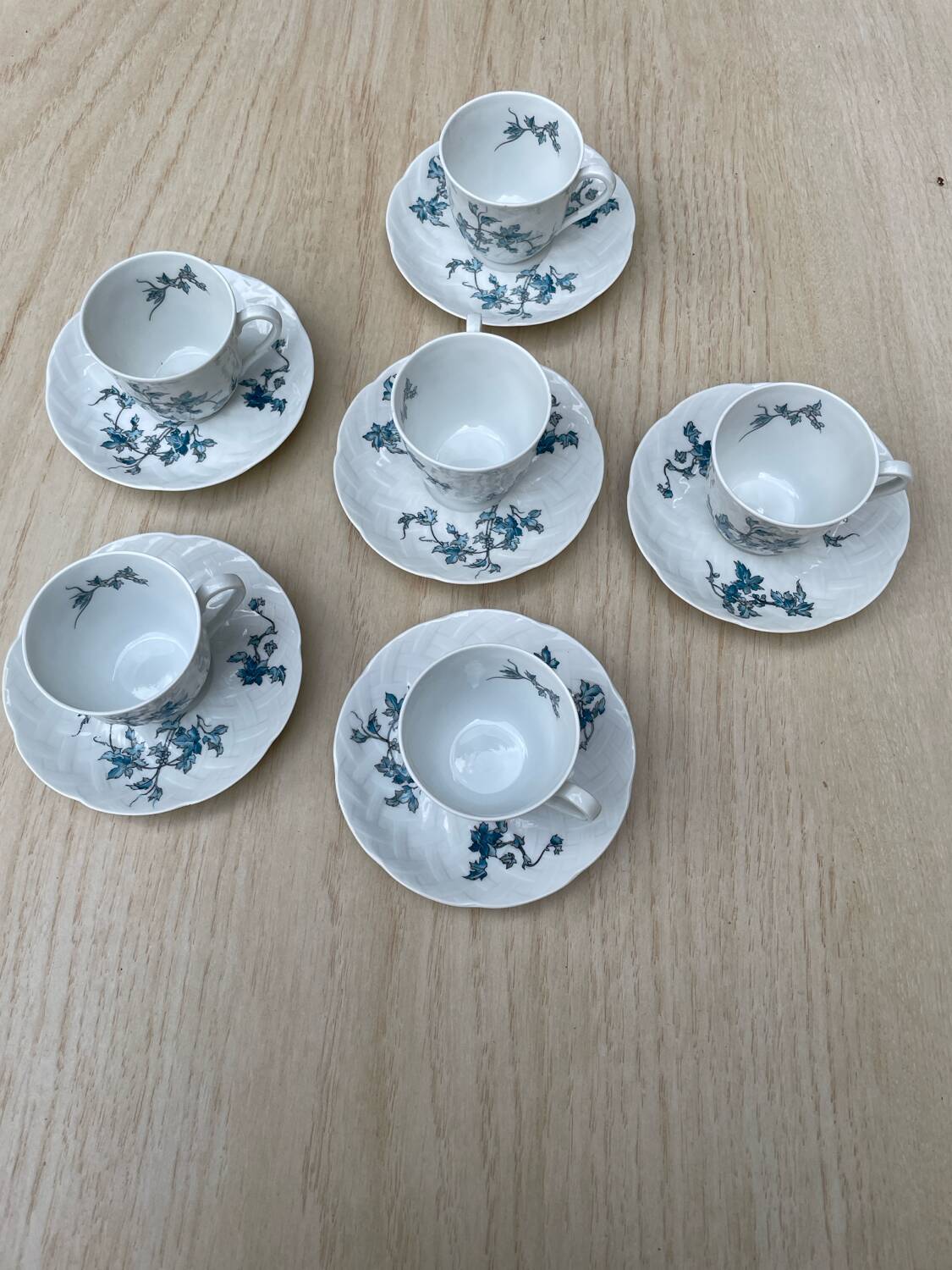 Service à café porcelaine