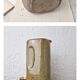 Rectangular-shaped sandstone pitcher, 70s