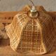 Rattan flower suspension