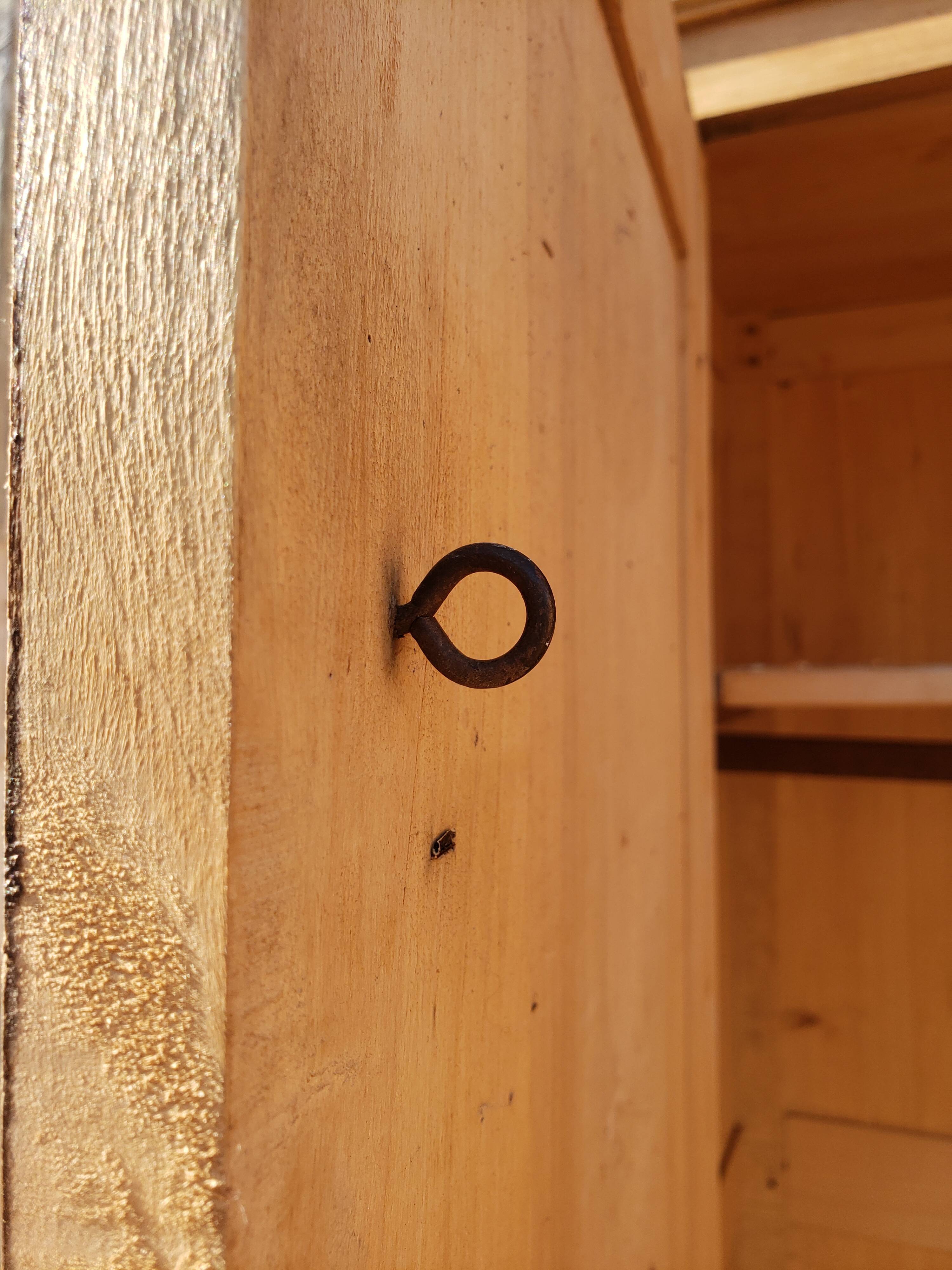 Parisian cabinet art deco raw wood