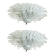 Lot de deux plafonniers en verre de Murano vénitien, Mazzega Zuccheri Venini Barov