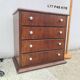 Commode vintage 1940 art déco en palissandre