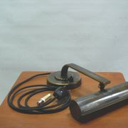 Art Deco brass piano lamp, circa 1930