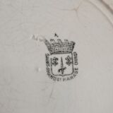 3 plates iron earth Digoin