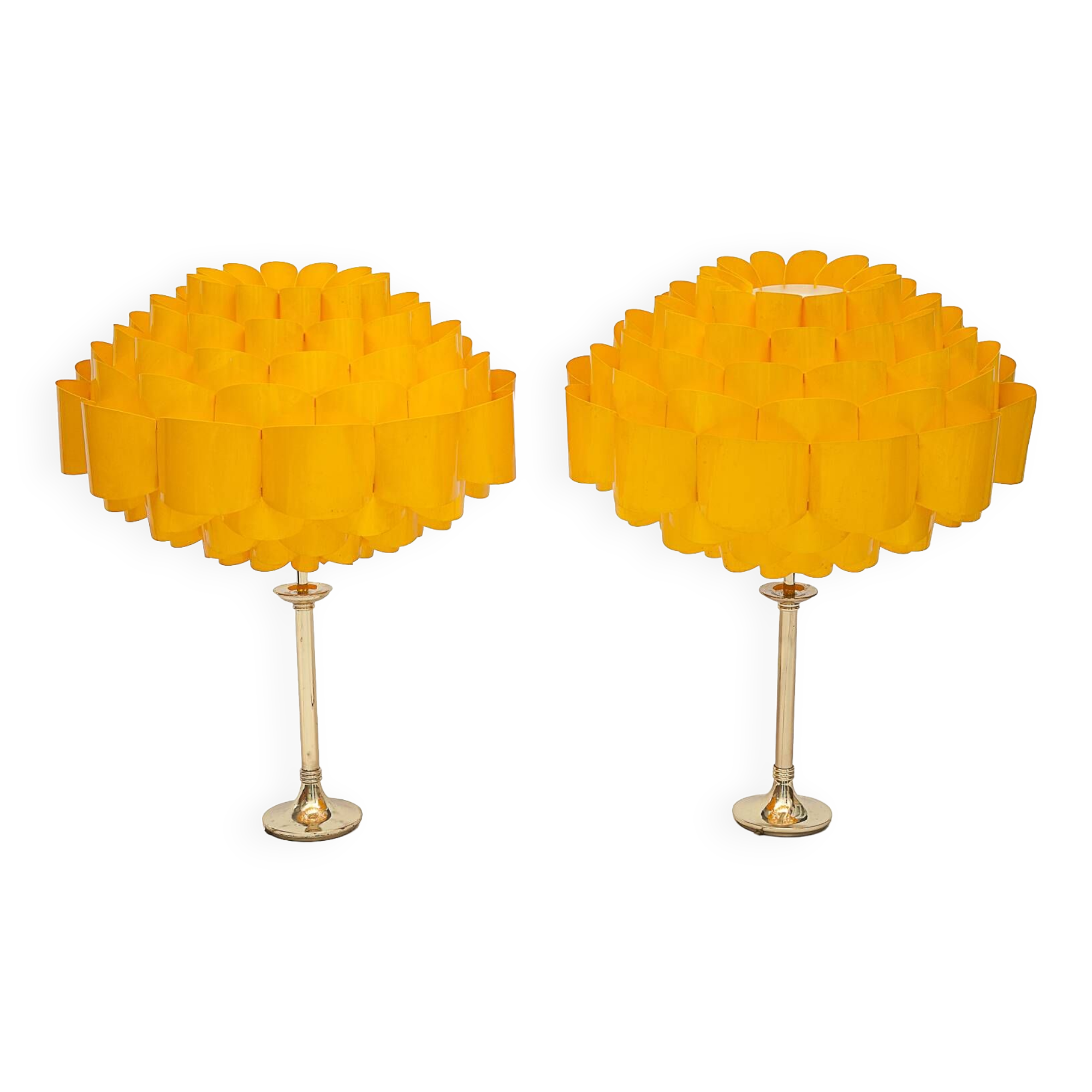 Set of 2 vintage table lamps