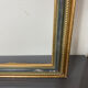 Large bicolor wooden frame
