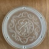 30s sandblasted glass coaster