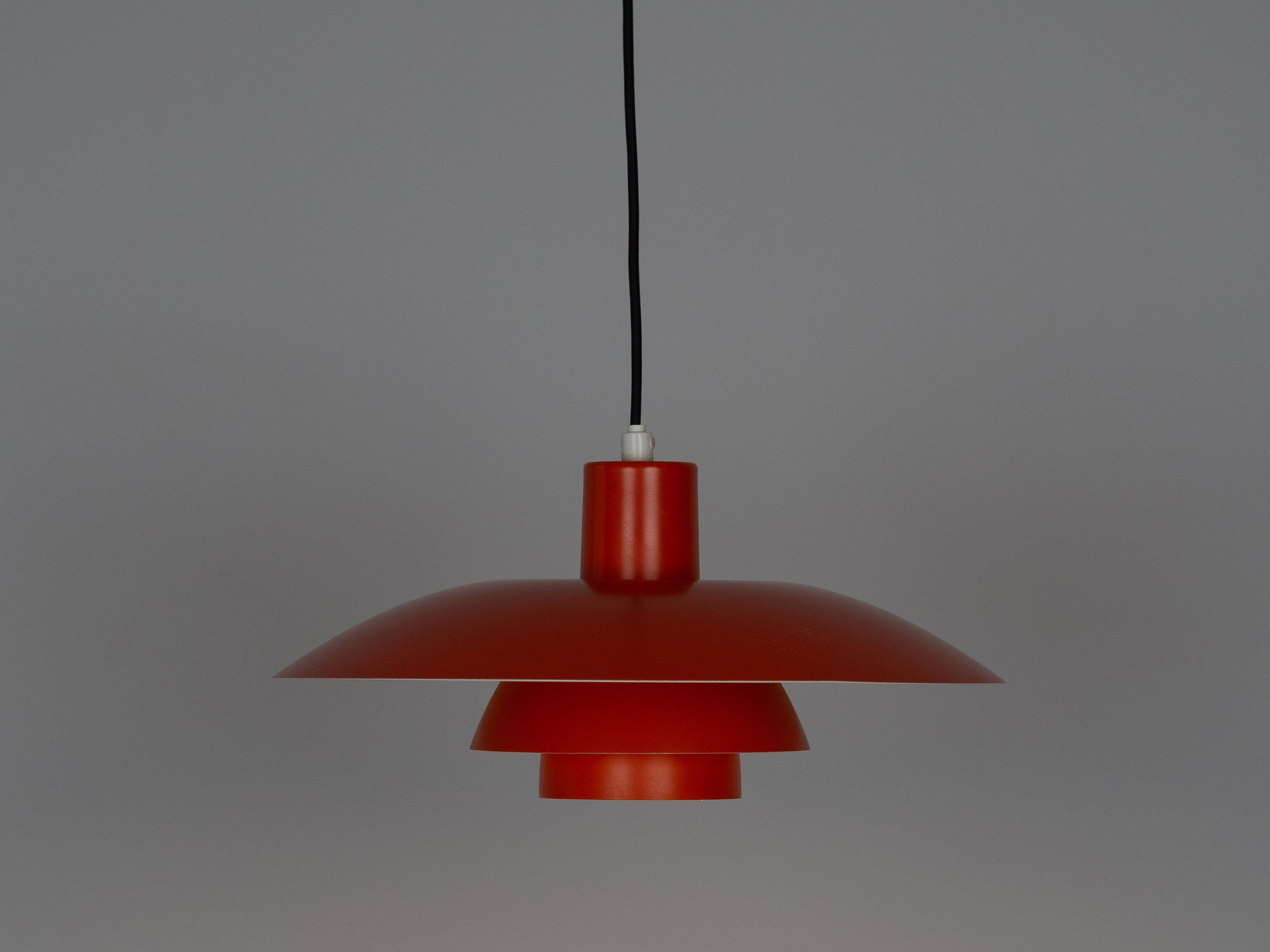 Suspension vintage danoise PH 4/3 par Poul Henningsen, Louis Poulsen, 1966