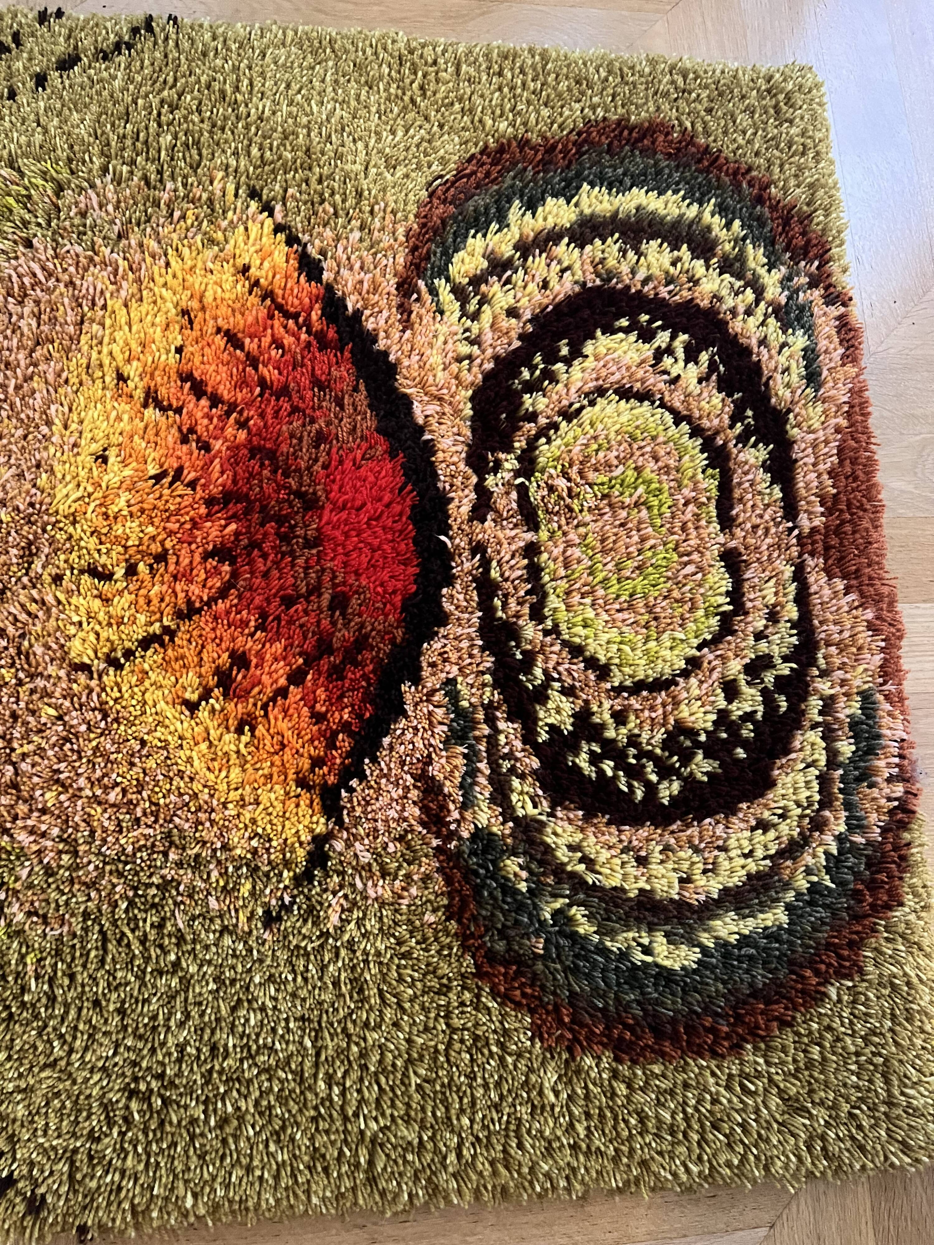 Vintage Scandinavian rug