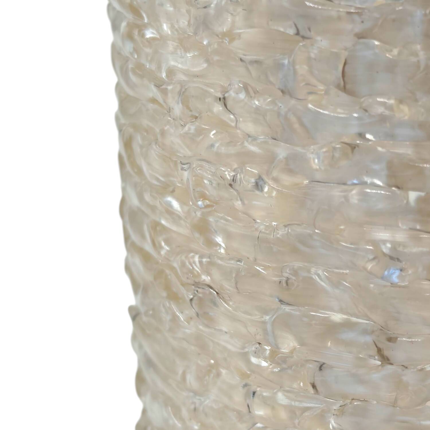 Vintage 1970s German Space Age Table Lamp -  Acrylic Shade with Brass