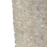 Lampe de table vintage allemande des années 1970, style Space Age, avec abat-jour en acrylique et laiton