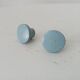 Paire de boutons de meubles vintage en bois