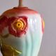 Antique lamp St Clement - Lunéville in anemone slip
