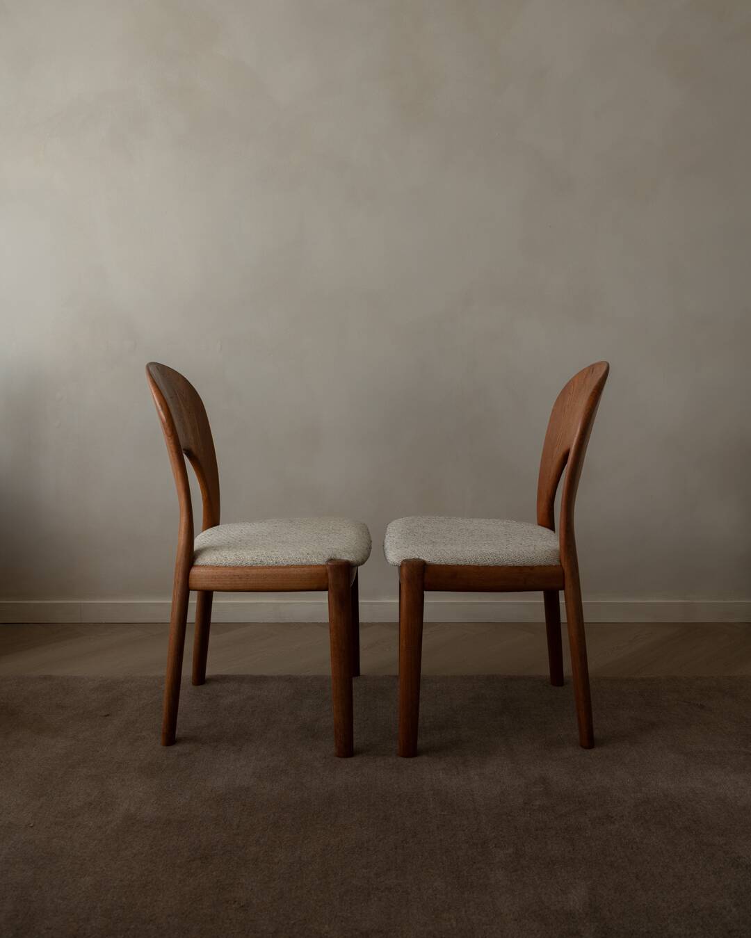 Vintage Danish Teak Dining Chairs by Niels Koefoed for Koefoed’s Hornslet