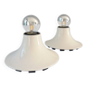 Pair of "Teti" wall lights Vico Magistretti, Artemide