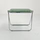Platone Green Folding Desk by Giancarlo Piretti for Anonima Castelli, 1970