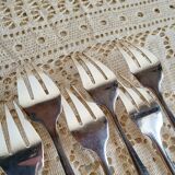 12 silver-plated fish cutlery sets by Argental