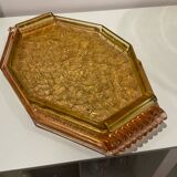 Set of 2 glass trays