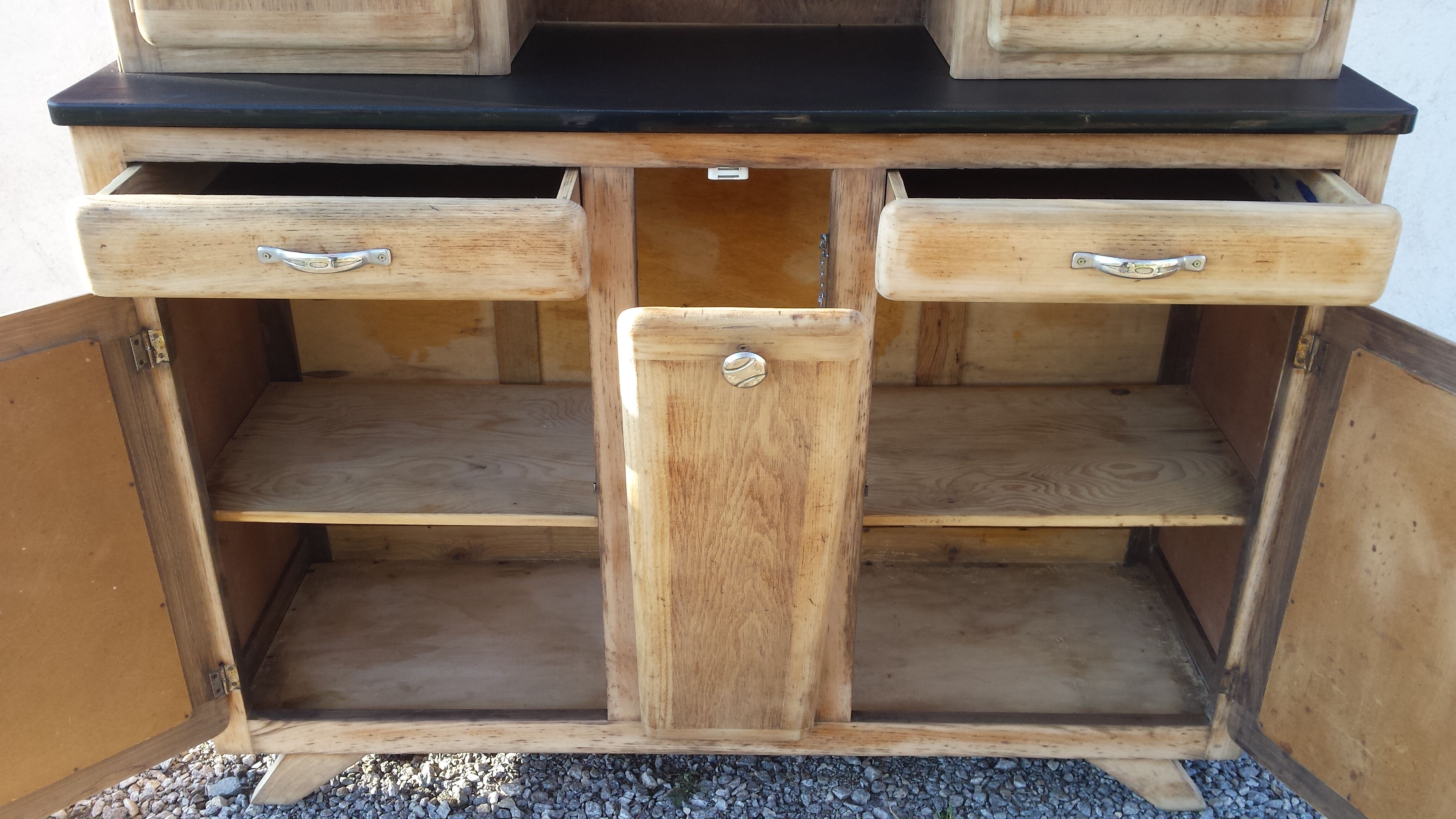 Mado buffet sanded black tray