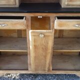 Mado buffet sanded black tray