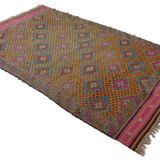 Anatolian handmade kilim rug 312 cm x 190 cm