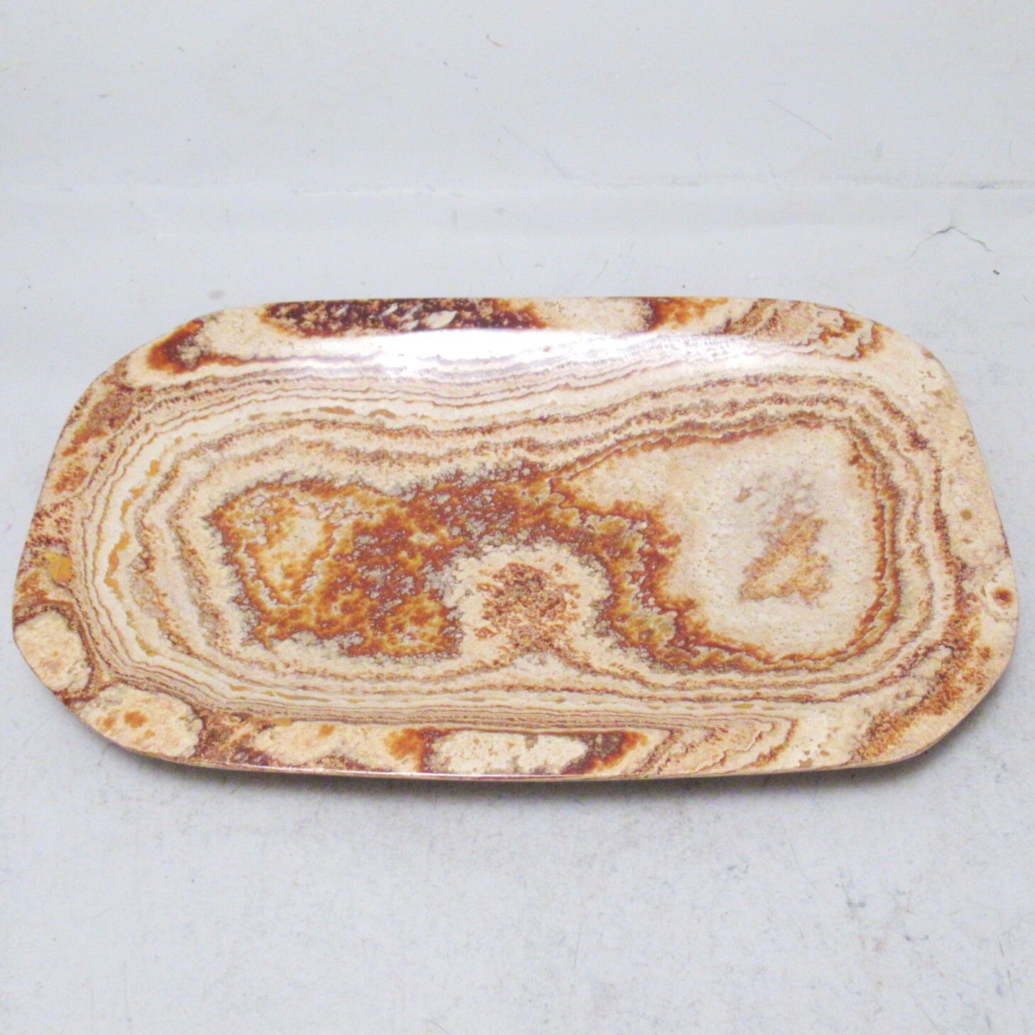 Brutalist stone tray 70s
