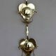 Pair Of Mid Century Swedish Brass Sconces by Ahrneberg Sweden