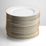 18 Bavarian porcelain plates