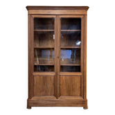 Vitrine ancienne vitres bullées