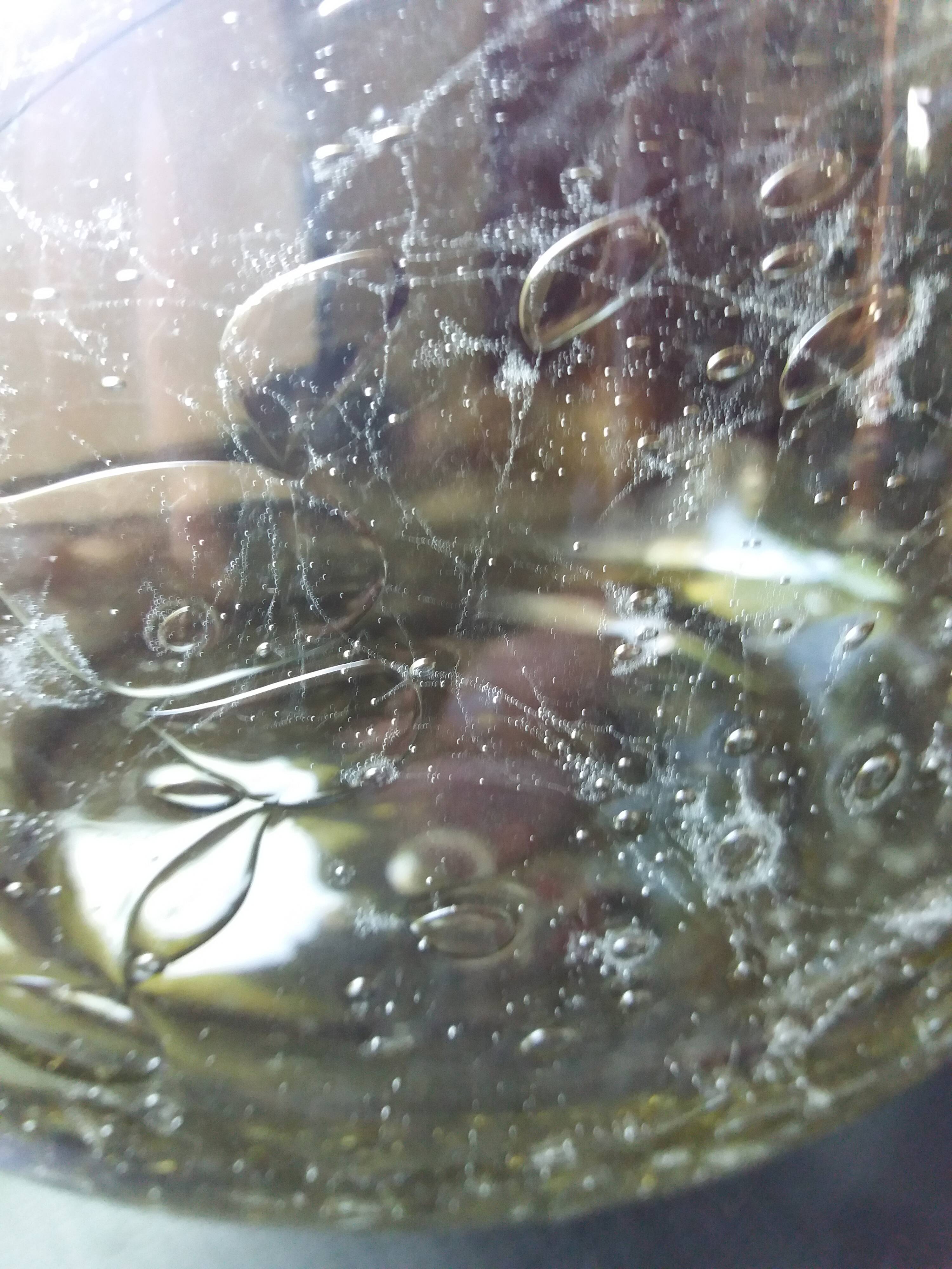 Biot bubble glass salad bowl