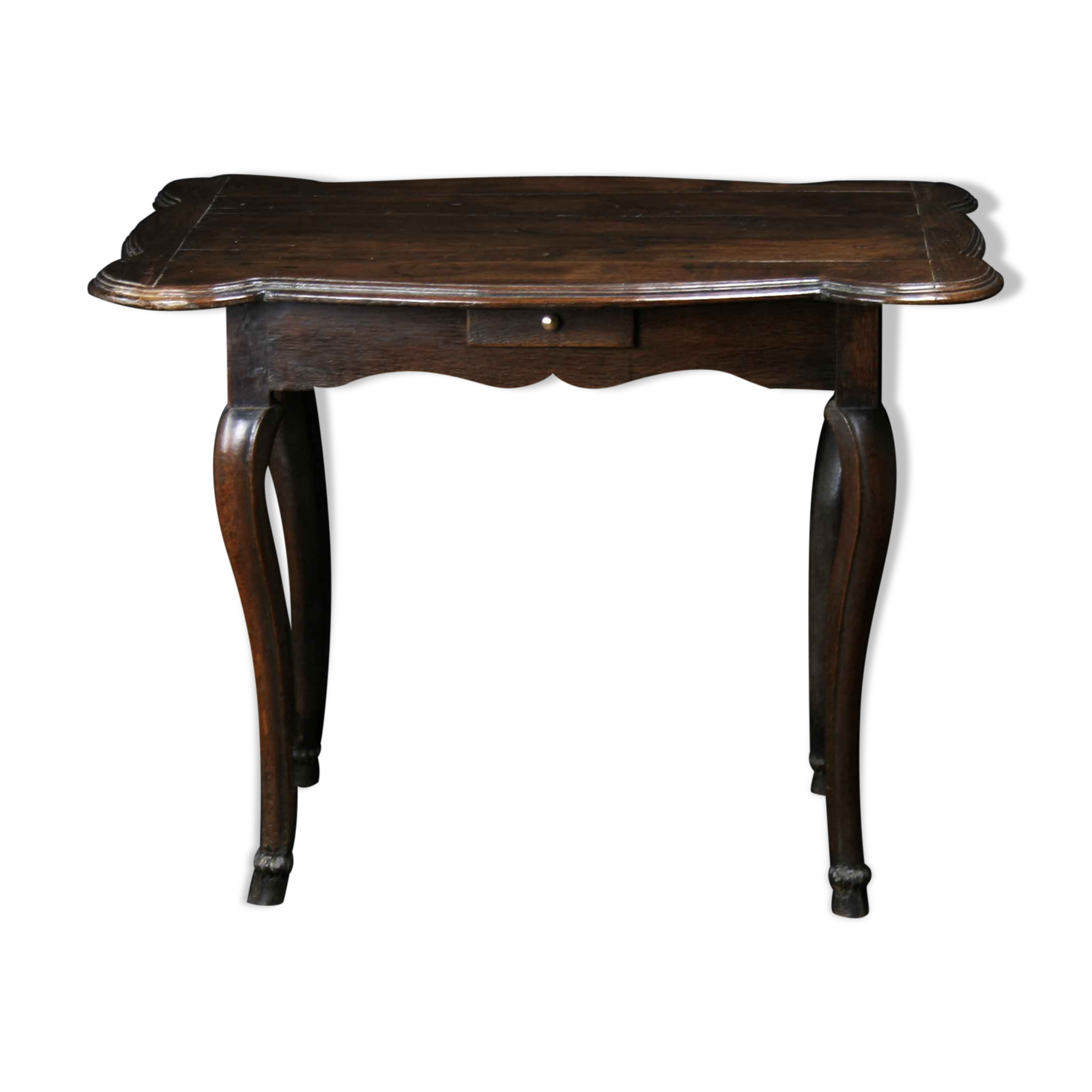 Games table Louis XV period quadrilobate