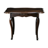 Games table Louis XV period quadrilobate