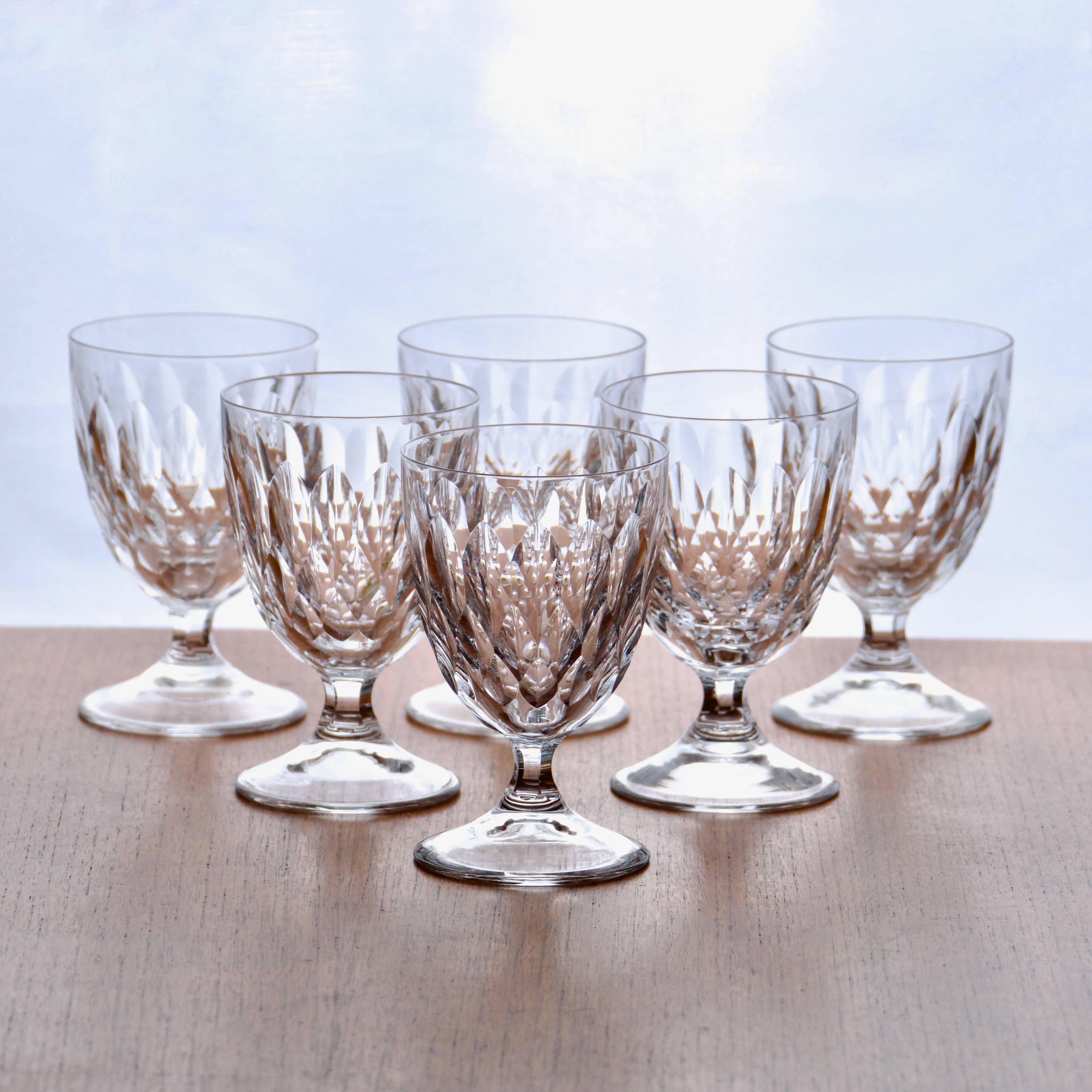 Villeroy & Boch antique crystal glasses