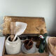 Antique wooden writing desk
