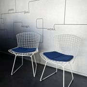 Pair of dining chairs 420 by Harry Bertoia for Knoll International, 1970s.