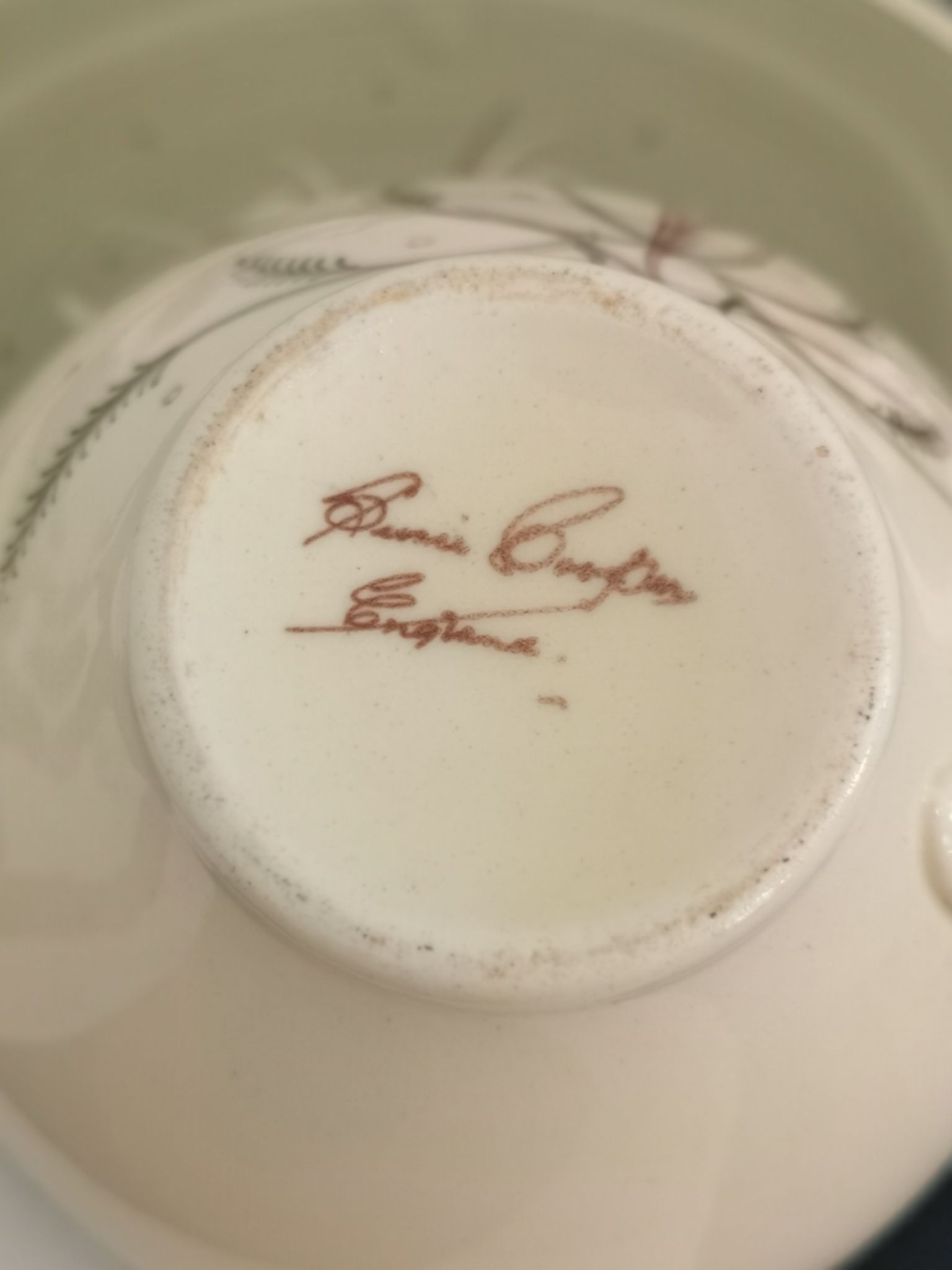 Tea cup by Susie Cooper hand painted