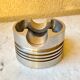 Ashtray piston design industrial workshop original aluminum cast iron vintage 70s