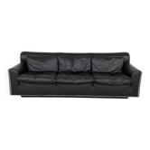 Canapé en cuir Heli par Otto Zapf pour Knoll, années 1980