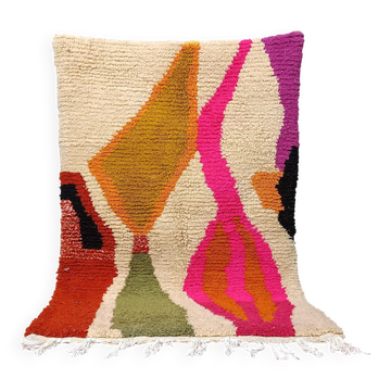 Handmade traditional carpet 250cm x 150cm Moroccan